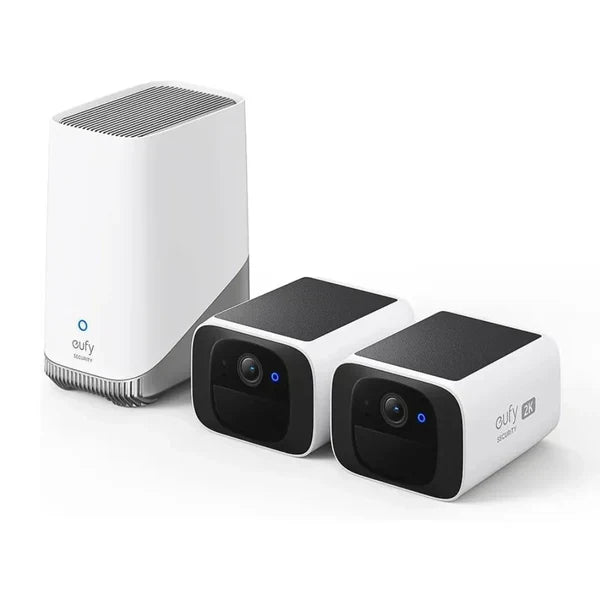 Anker Eufy Solocam S220 2-Pack With Homebase 3 White