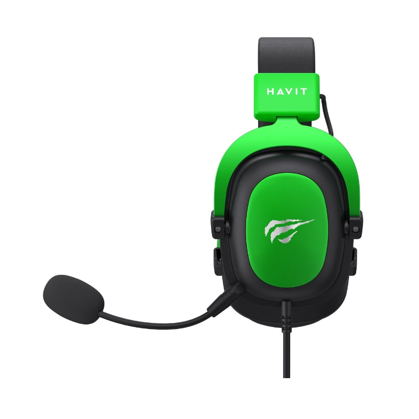 سماعة الألعاب Havit H2002d السلكية أداء احترافي ومكبرات 53 ملم: الصوت الذي يمنحك الأفضلية
