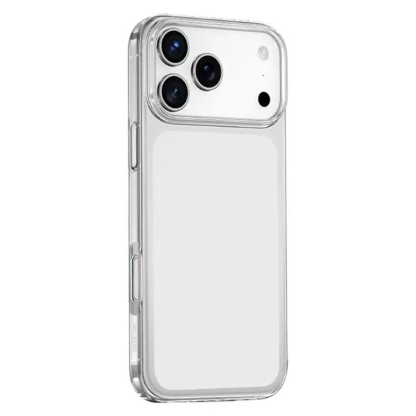 Green Lion Delgado PC Case For iP 17 Pro Max Clear كفر ايفون 17 برو ماكس شفاف