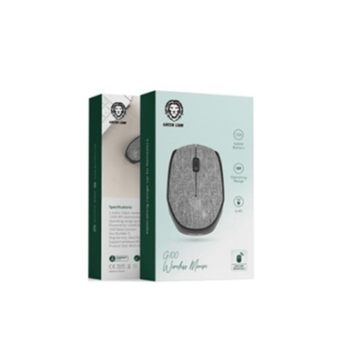 Green Lion G100 Wireless Mouse Gray