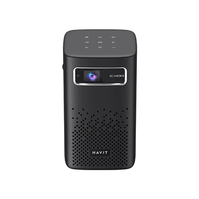 جهاز العرض Havit PJ208 PRO-EU Prime Onyx Smart Projector جهاز عرض  DLP  محمول: بطارية مدمجة  8000mAh ، نظام  Android9.0 ، ودعم  3D