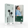 Green Lion Stereo Earphone With Type-C Connector Black