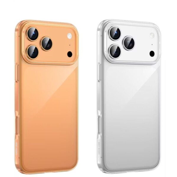 Green Lion Delgado PC Case For iP 17 Pro Max Clear كفر ايفون 17 برو ماكس شفاف