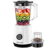 Black&Decker BX520-B5 500W Blender with 1 Grinder - White (خلاط)