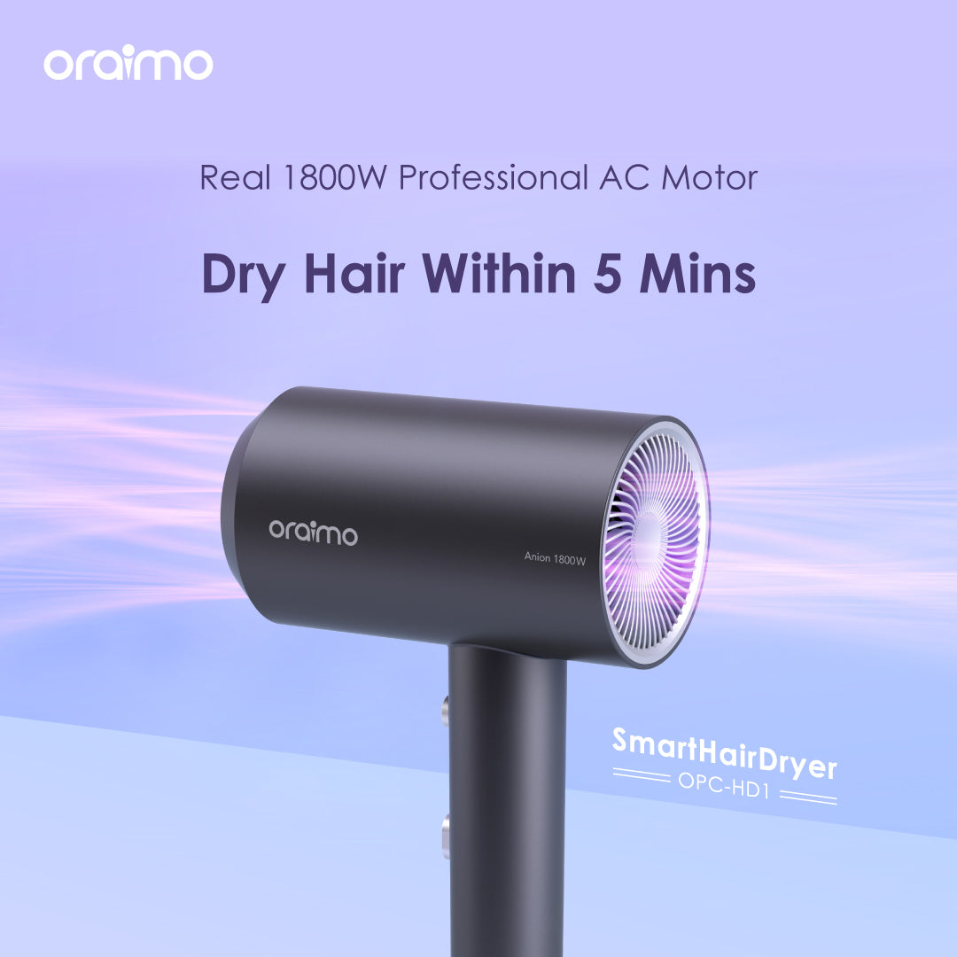 oraimo Smart Hair Dryer 1800W