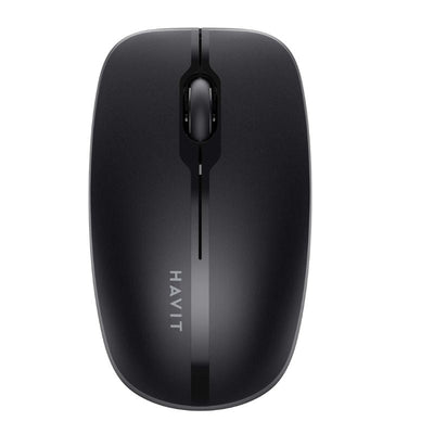 ماوس Havit MS53WB اللاسلكي ( Dual Mode ) الماوس المتعدد:  4  أزرار (أو  6 )،  DPI  قابل للتعديل، واتصال مزدوج ( 2.4GHz+BT 5.2 )