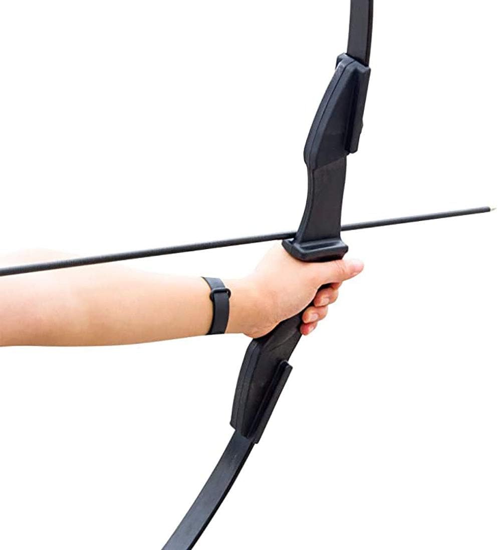 مجموعة القوس والسهم الاحترافية للمبتدئين - قوس منحني قابل للفك للتدريب على الرماية والصيد