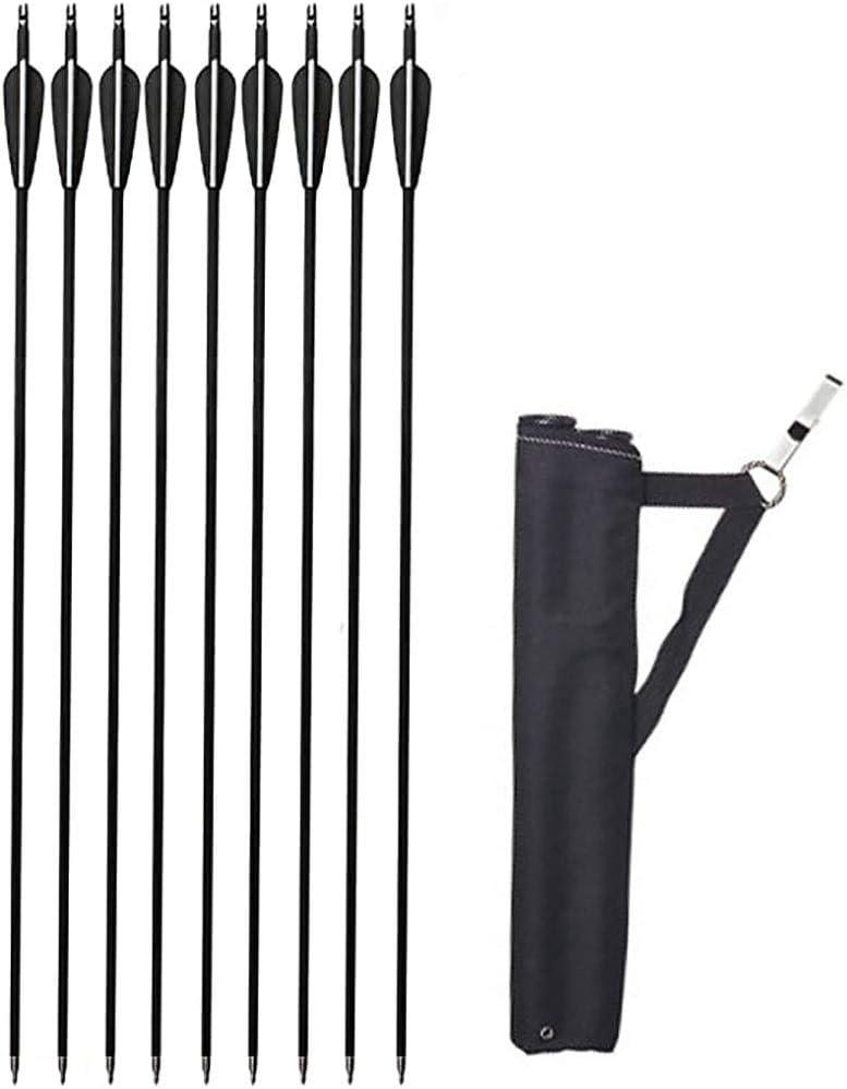 مجموعة القوس والسهم الاحترافية للمبتدئين - قوس منحني قابل للفك للتدريب على الرماية والصيد