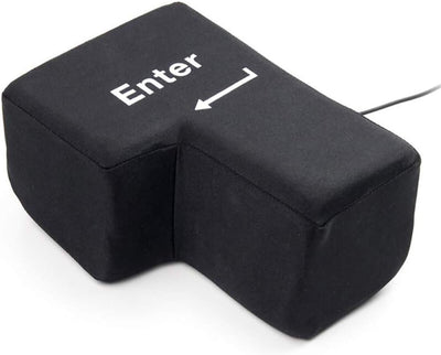 زر Enter العملاق لتخفيف التوتر - وسادة مكتب وقيلولة 2 في 1