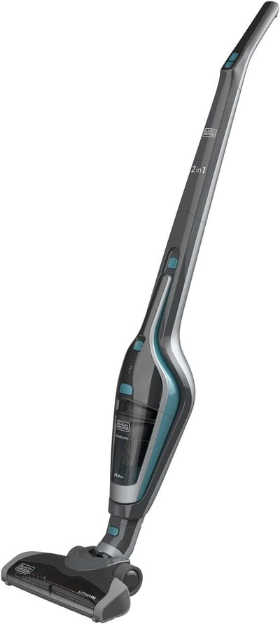 Black & Decker SVA420B-B5 14.4V 28.8Wh Cordless Stick Vacuum Cleaner, 2Ah Lithium-Ion Battery 2in1 Floor