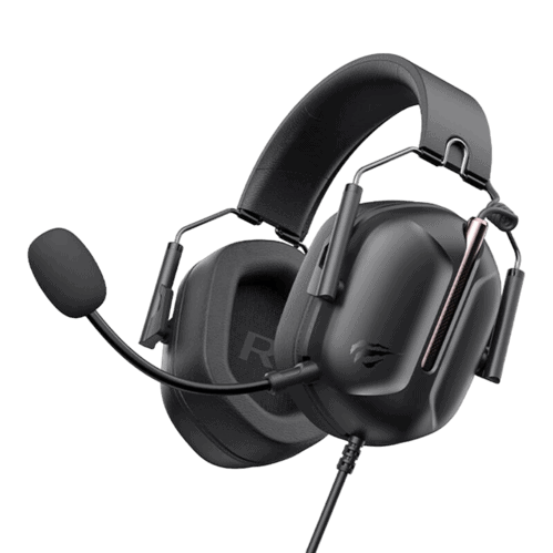 سماعة الألعاب Havit H2033d السلكية صوت قوي، ممانعة منخفضة، وتصميم قابل للطي للتنقل