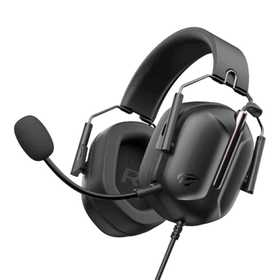 سماعة الألعاب Havit H2033d السلكية صوت قوي، ممانعة منخفضة، وتصميم قابل للطي للتنقل