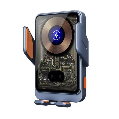 ستاند وشاحن سيارة هافيت اللاسلكي (Havit) - الموديل W3033 شاحن وحامل سيارة بتقنية الاستشعار التلقائي 15 واط