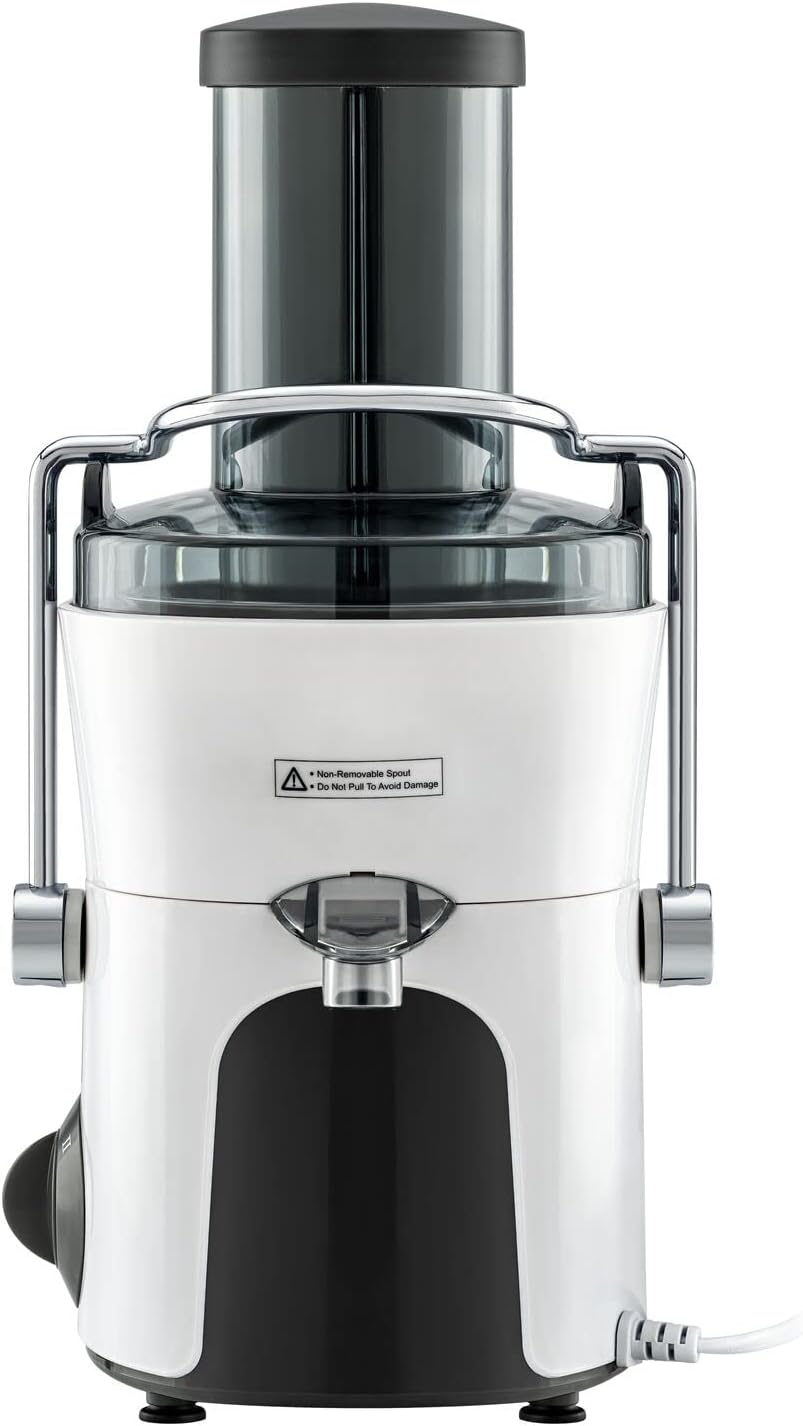 BLACK+DECKER JE780-B5 Juicer Extractor, 800W Power with Copper Motor, 500ml Juice collector, 1.5L Large pulp container