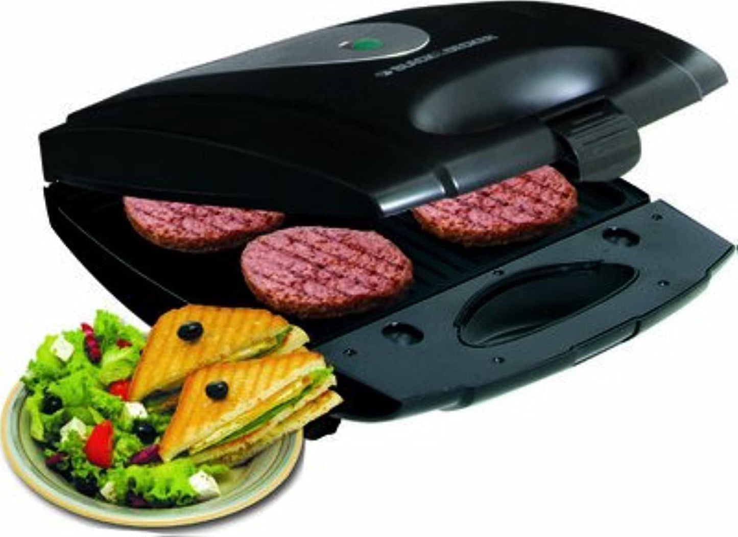 صانعة السندويتشات الكبيرة بلاك اند ديكر (Black&Decker) - الموديل TS4080-B5