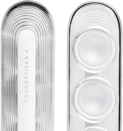 Harman Kardon Soundsticks 4 Bluetooth Wireless 2.1 Speaker System – White
