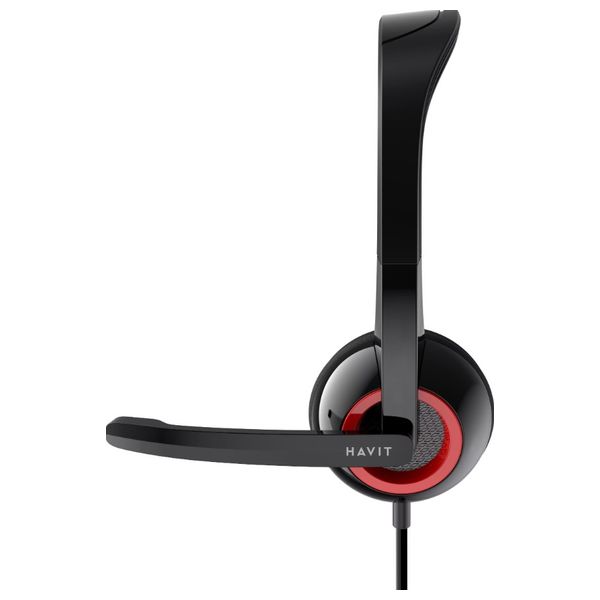 سماعة الألعاب Havit H202d السلكية خيار اقتصادي: صوت ستيريو واضح ومكبرات  40  ملم للتوافق اليومي