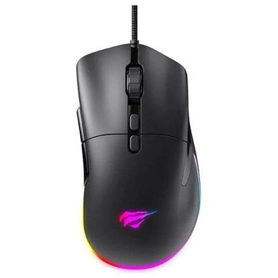 ماوس الألعاب Havit MS954 السلكي دقة فائقة ( 12,000DPI )،  7  أزرار قابلة للبرمجة، وإضاءة  RGB  ديناميكية