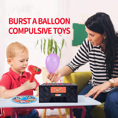 لعبة تحدي صندوق البالون المتفجر - لعبة جماعية مثيرة للحفلات والأنشطة
