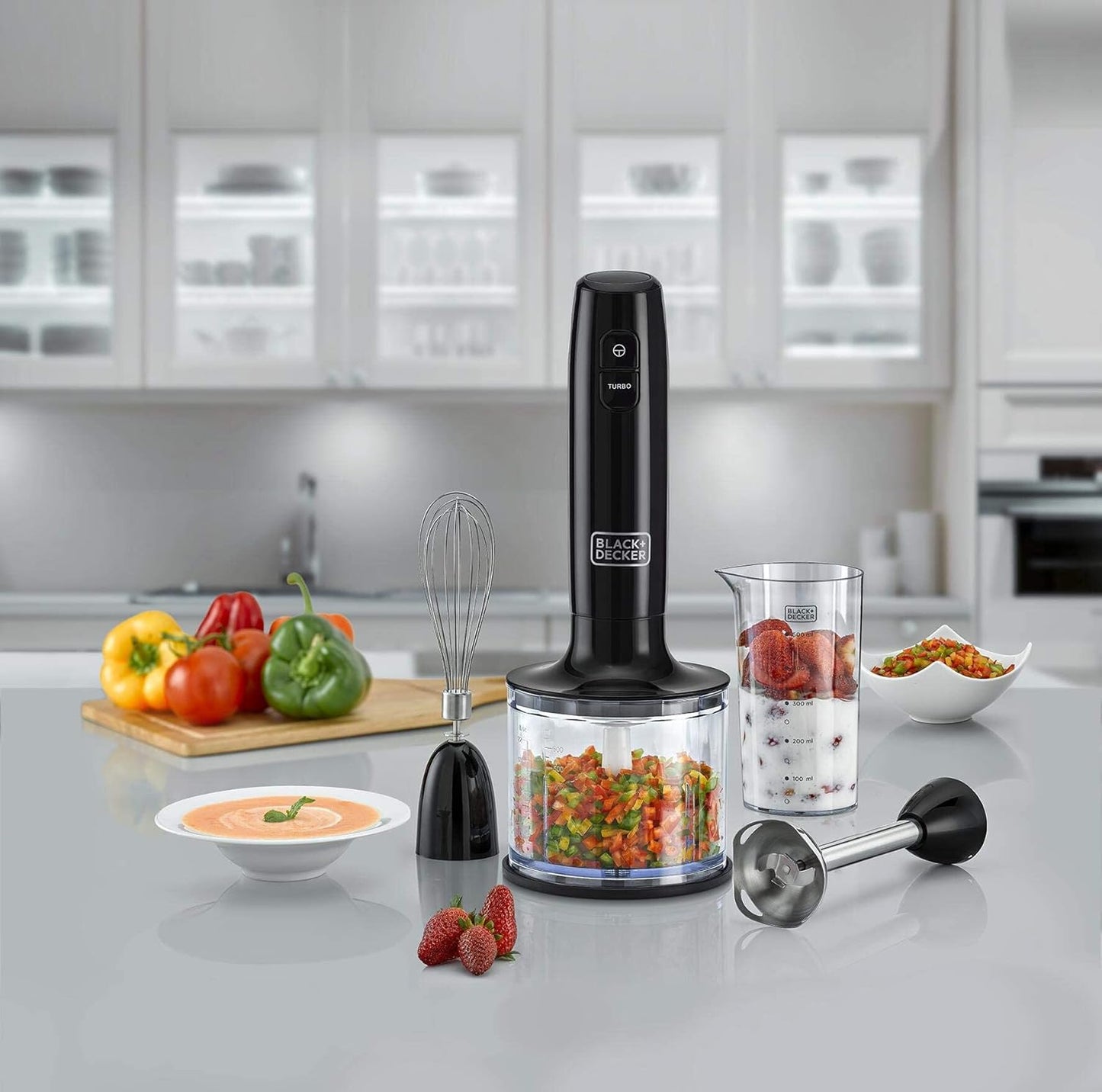 خلاط يدوي بلاك اند ديكر (Black&Decker) - الموديل HB600-B5