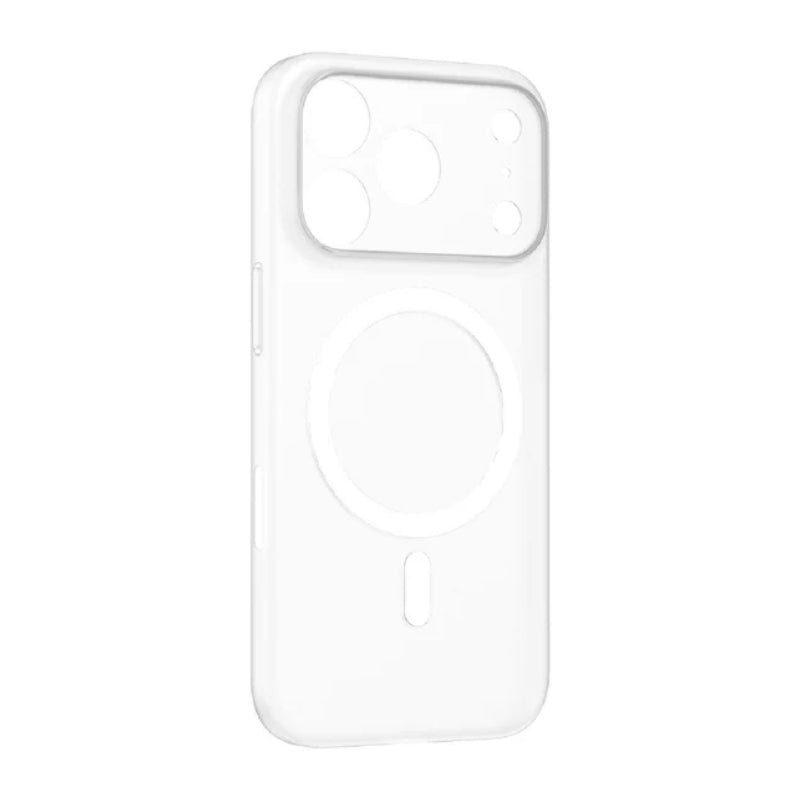 حافظة Momax CaseForm Lite المغناطيسية (لـ iPhone 17 Pro Max) تصميم نحيف للغاية ( 0.8mm )، متوافقة مع  MagSafe ، ومقاومة للبصمات