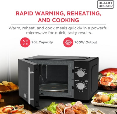 مايكرويف بلاك اند ديكر (Black&Decker) - الموديل MZ2005P-B5
