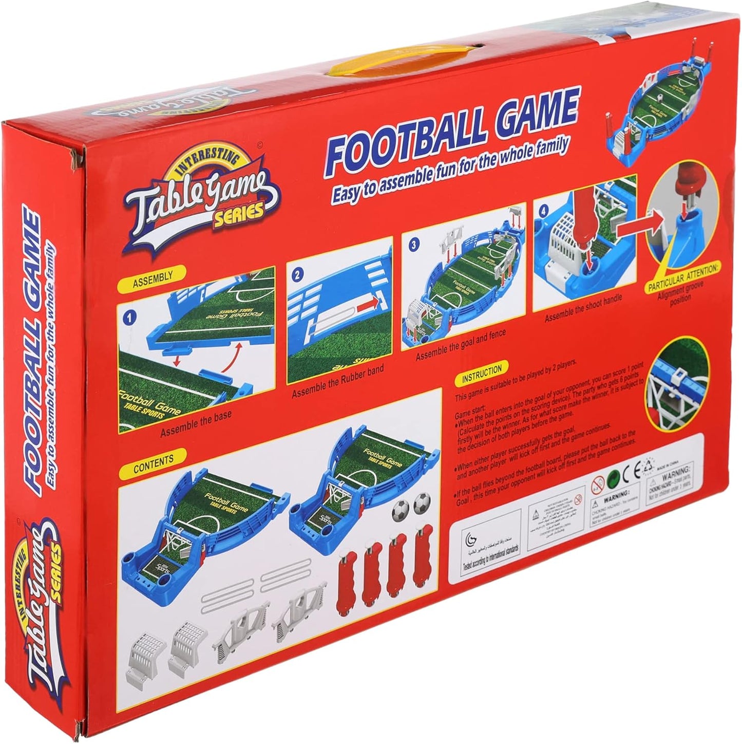 لعبة تركيب مجسم كرة القدم Dihong 1818 - مكعبات بناء ملونة لتنمية مهارات الأطفال