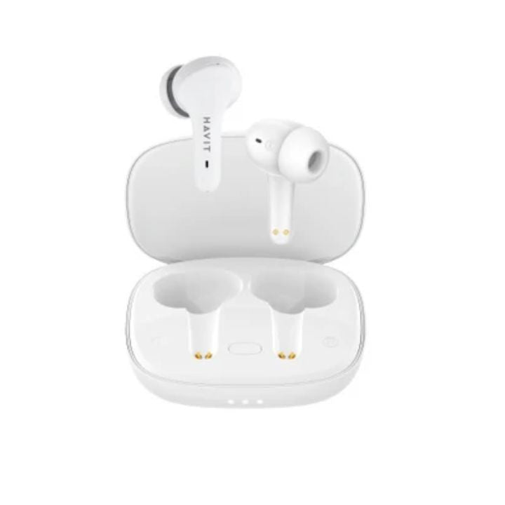 سماعات Havit TW959 اللاسلكية  اتصال واضح: 4-Mic ENC للمكالمات، 65ms Game Mode، 24H تشغيل