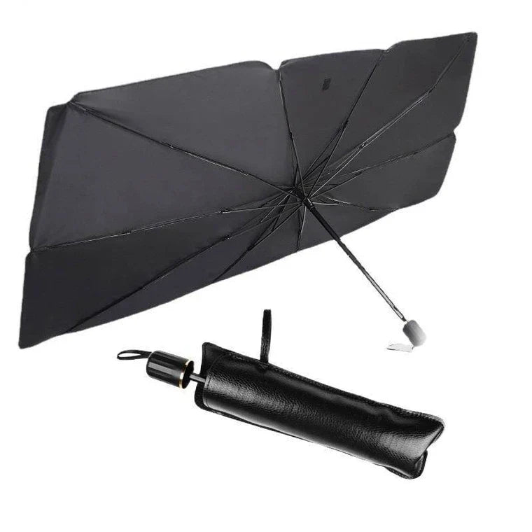 Car Windshield Umbrella - Black