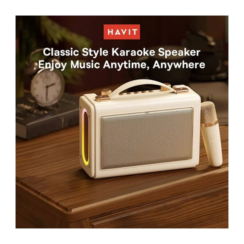مكبر صوت Havit SK823BT اللاسلكي ( 16W ، لون بيج)
