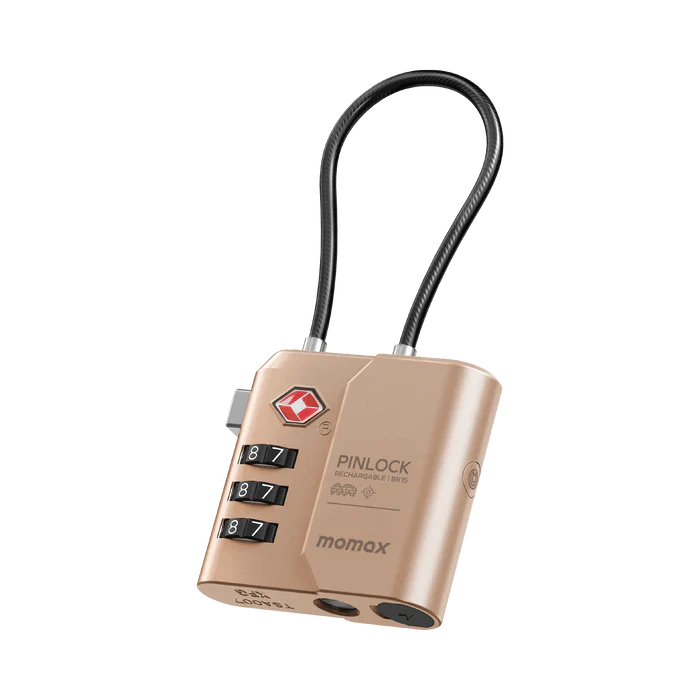 momax PinLock Find My Locator with TSA Padlock