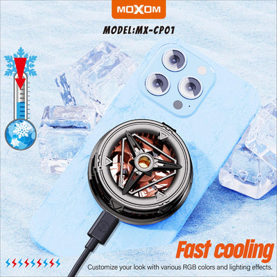 مبرد الهاتف المغناطيسي MX-CP01 - تبريد فوري