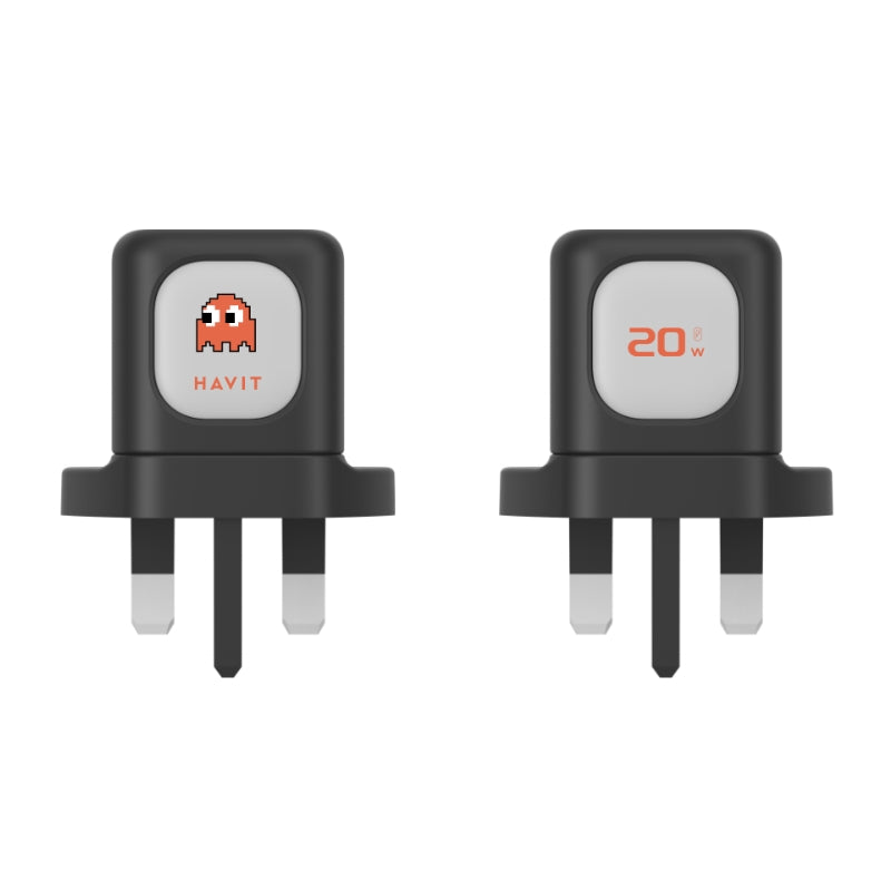 طقم شاحن هافيت (Havit) - الموديل STK011 شاحن سريع 20 واط مع منفاخ هواء للتنظيف