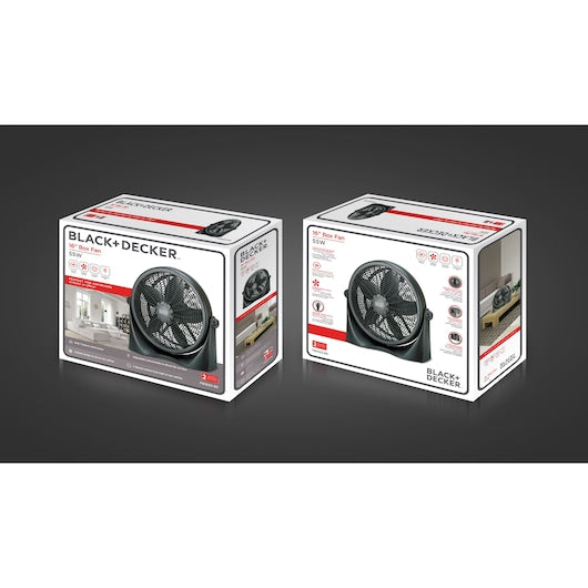 مروحة صندوق بلاك اند ديكر (Black&Decker) - الموديل FB1620-B5