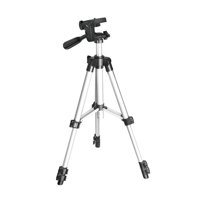 ستاند Havit HV-HM131 ثلاثي القوائم الصغير ستاند كاميرا وهاتف محمول: خفيف الوزن ( 360g )، ألومنيوم، وارتفاع قابل للتعديل حتى  105cm