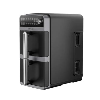 Green Lion 10L Double-Decker Air Fryer - Black