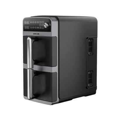 Green Lion 10L Double-Decker Air Fryer - Black