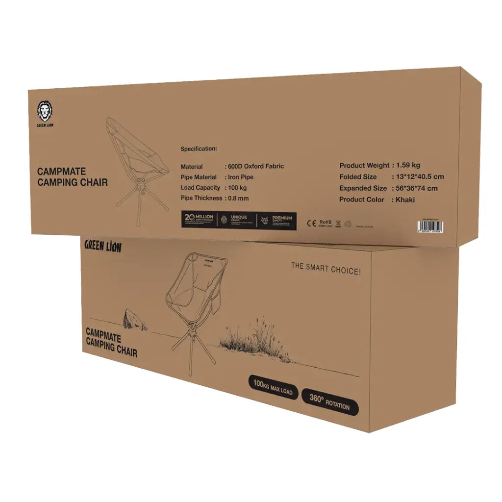 Green Lion CampMate Camping Chair