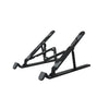 Green Lion Foldable Laptop Stand 7 Tilts - Black