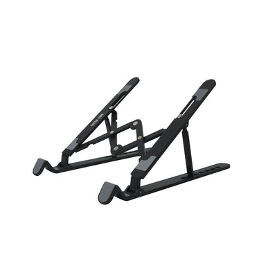 Green Lion Foldable Laptop Stand 7 Tilts - Black