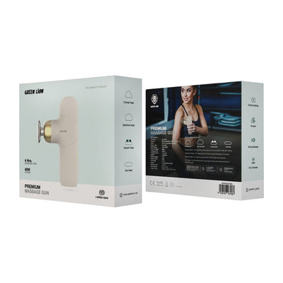 Green Lion Premium Massage Gun - Beige
