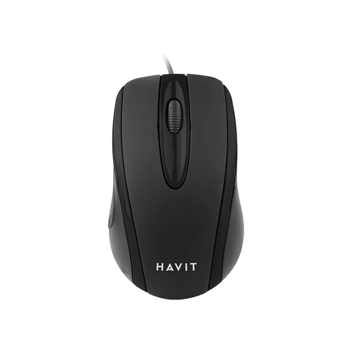 ماوس Havit HV-MS753 البصري السلكي الخيار الأساسي العملي: تصميم مريح لكلا اليدين وتتبع دقيق ( 1000DPI )