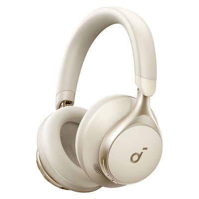 Anker Soundcore Space One Headphone White سماعات من انكر بعمر بطارية 40 ساعة
