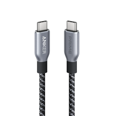 Anker Prime USB-C to USB-C Cable 6ft (240W, Upcycled-Braided)