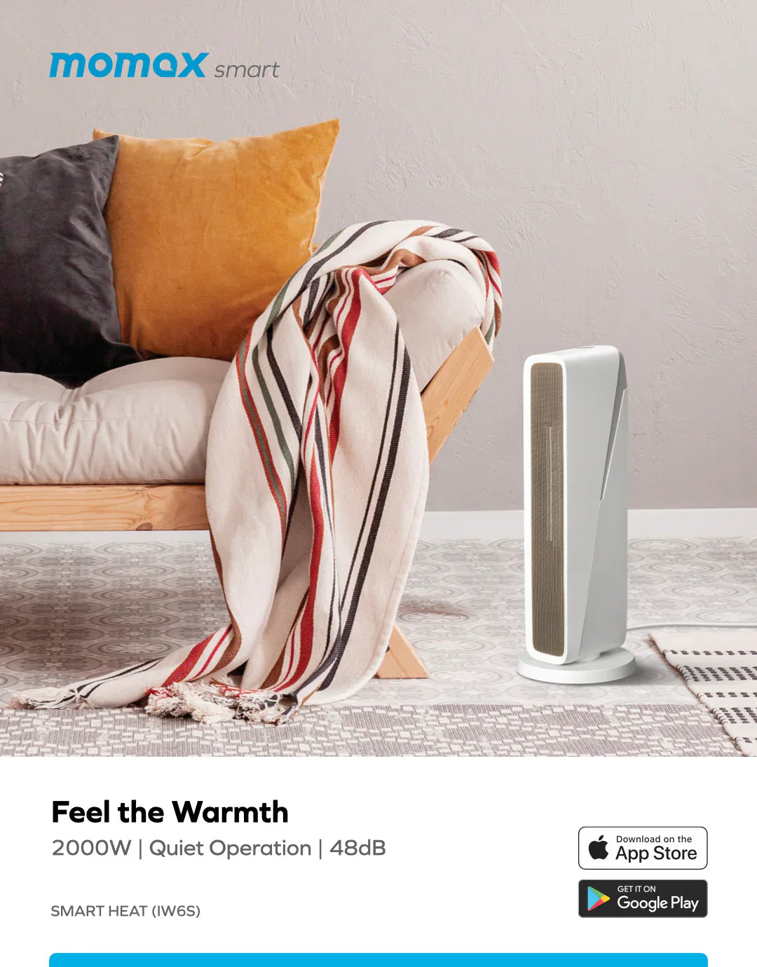 Smart Heat IoT Medium Space Heater (IW6S)