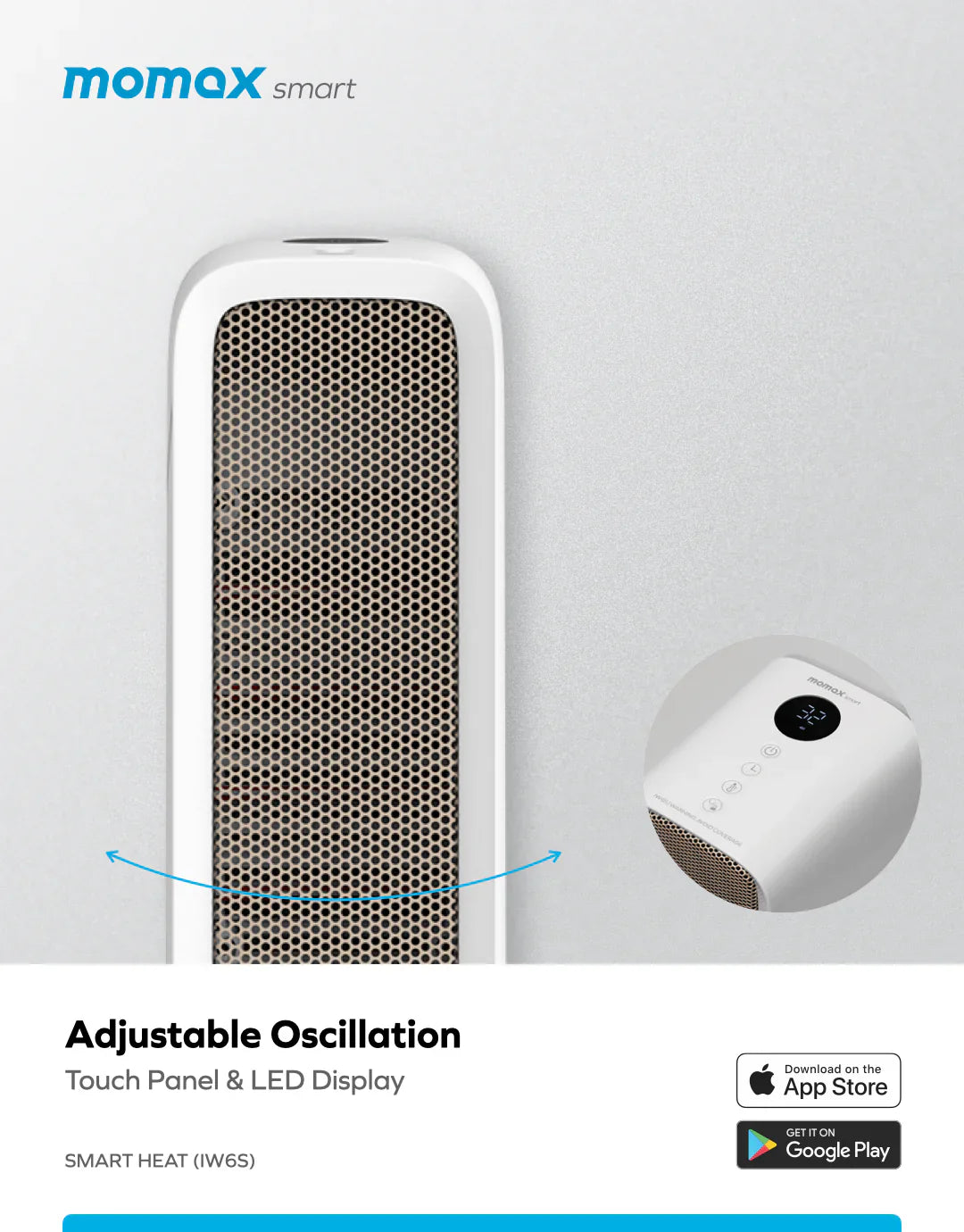 Smart Heat IoT Medium Space Heater (IW6S)