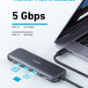 Anker 332 USB-C Hub (5-in-1) with 4K HDMI Display ادبتر متعدد من انكر
