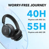 Anker Soundcore Space One Headphone White سماعات من انكر بعمر بطارية 40 ساعة