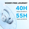 Anker Soundcore Space One Headphone White سماعات من انكر بعمر بطارية 40 ساعة
