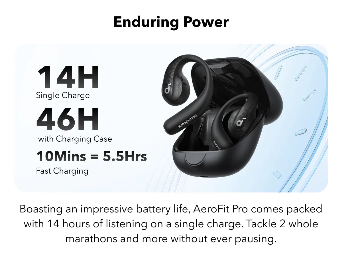 Soundcore by Anker AeroFit Pro Open-Ear Headphones